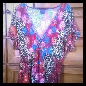 GORGEOUS TUNIC / DRESS 3X 22/24 LIKE NEW